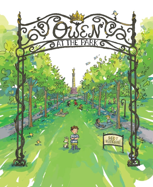 Book cover of: Owen at the Park. By: Scot Ritchie
