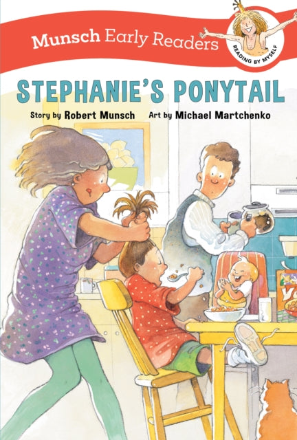 Book cover of: Stephanie's Ponytail Early Reader. By: Robert N Munsch