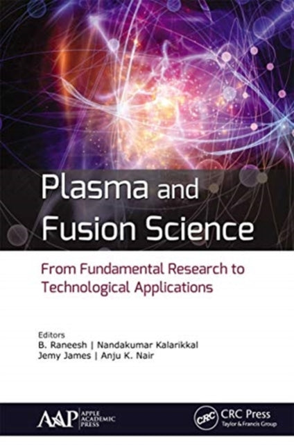 Book cover of: Plasma and Fusion Science. By: Raneesh B