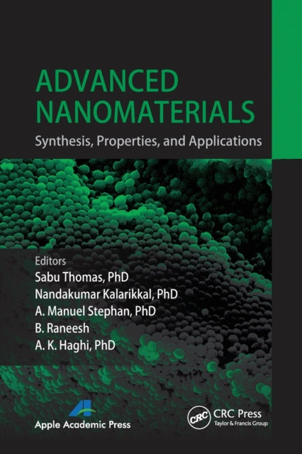 Book cover of: Advanced Nanomaterials. By: Sabu Thomas