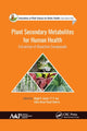Book cover of: Plant Secondary Metabolites for Human Health. By: Megh Raj Goyal