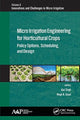 Book cover of: Micro Irrigation Engineering for Horticultural Crops. By: Ajai Singh