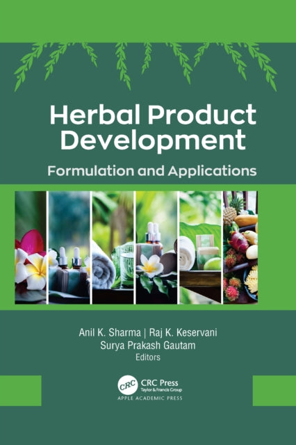 Book cover of: Herbal Product Development. By: Anil K. Sharma