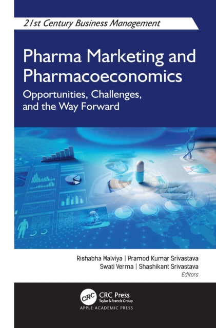 Book cover of: Pharma Marketing and Pharmacoeconomics. By: Rishabha Malviya