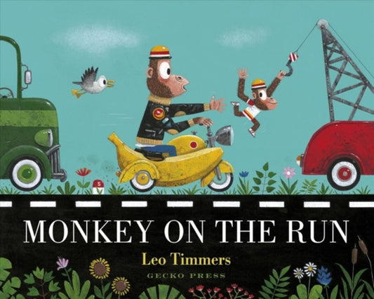 Book cover of: Monkey on the Run. By: Leo Timmers