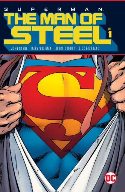 Book cover of: Superman: The Man of Steel Volume 1. By: John Byrne