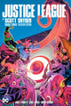 Book cover of: Justice League by Scott Snyder Deluxe Edition Book Three. By: Scott Snyder
