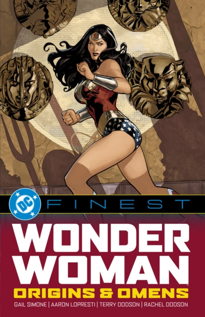 Book cover of: DC Finest: Wonder Woman: Origins & Omens. By: Gail Simone