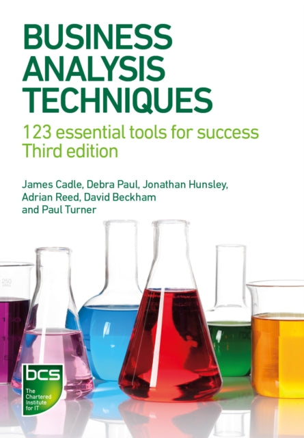Book cover of: Business Analysis Techniques. By: James Cadle