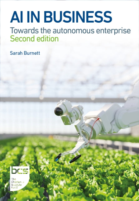 Book cover of: AI in Business. By: Sarah Burnett
