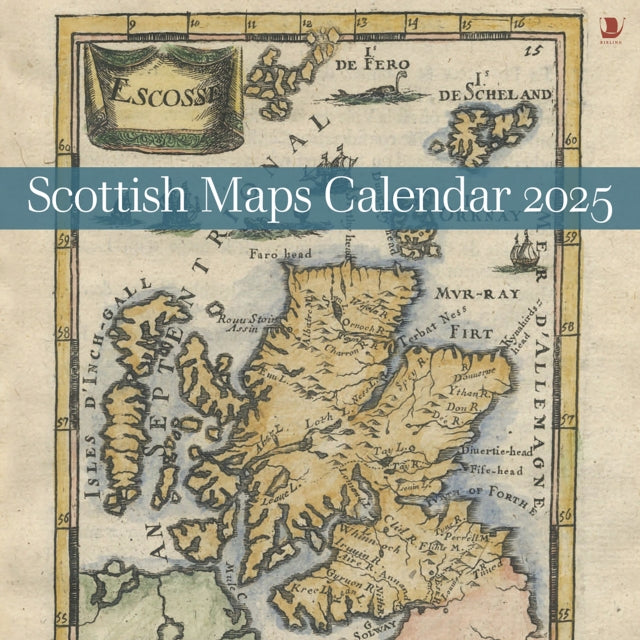 Book cover of: Scottish Maps Calendar 2025