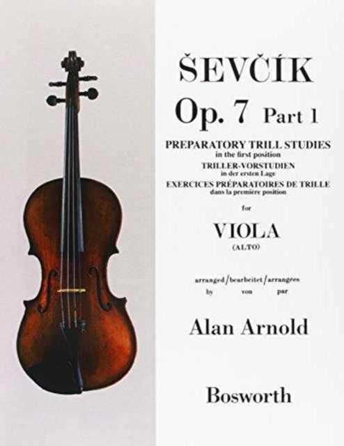 Book cover of: Viola Studies Op.7 Part1. By: Otakar Sevcik