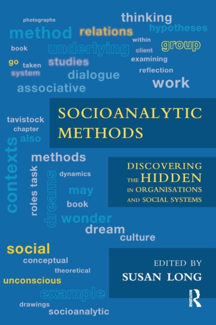 Book cover of: Socioanalytic Methods. By: Susan Long
