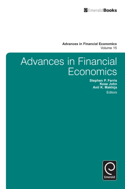 Book cover of: Advances in Financial Economics. By: Kose John