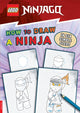 Book cover of: LEGO® NINJAGO®: How to Draw a Ninja in Six Simple Steps. By: LEGO®