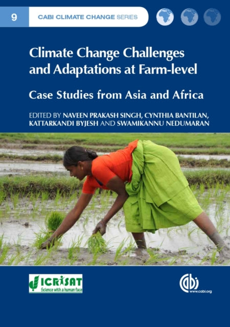 Book cover of: Climate Change Challenges and Adaptations at Farm-level. By: N. P. Singh