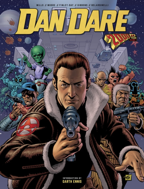 Book cover of: Dan Dare: The 2000 AD Years, Volume One. By: Pat Mills