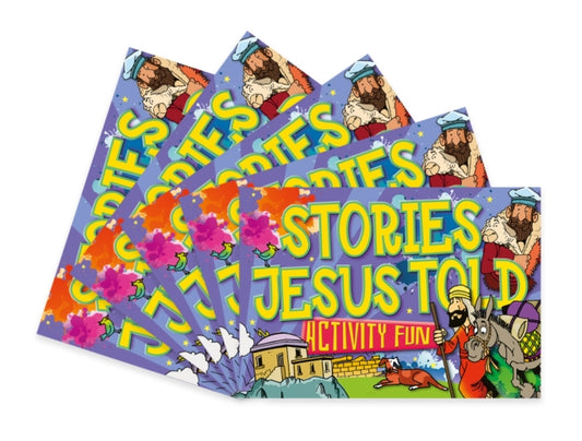Book cover of: Stories Jesus Told Activity Fun. By: Tim Dowley