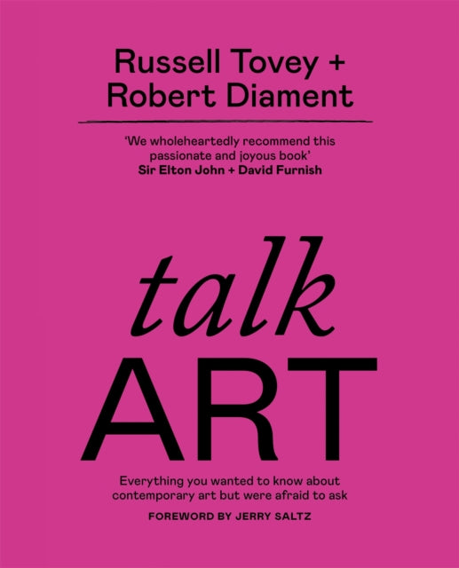 Book cover of: Talk Art. By: Russell Tovey