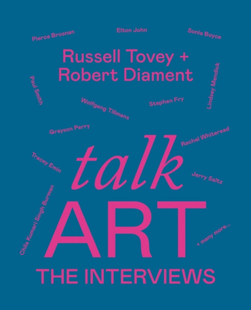 Book cover of: Talk Art The Interviews. By: Russell Tovey
