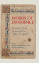 Book cover of: Words of Experience. By: Ilyse Morgenstein Fuerst