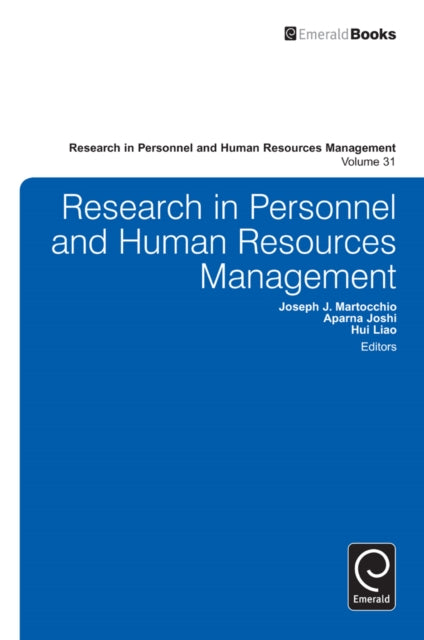 Book cover of: Research in Personnel and Human Resources Management. By: Joseph J. Martocchio
