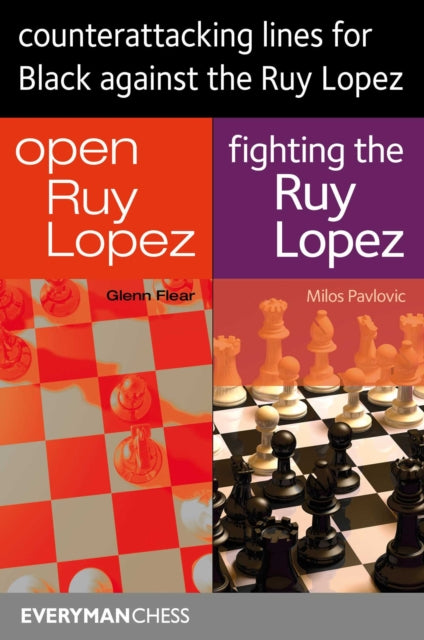 Book cover of: Counterattacking Lines for Black Against the Ruy Lopez. By: Glenn Flear