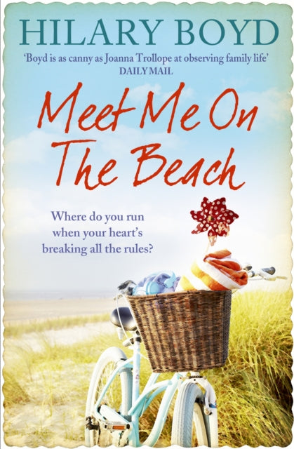 Book cover of: Meet Me on the Beach. By: Hilary Boyd