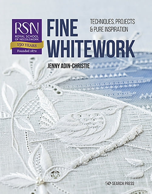 Book cover of: RSN: Fine Whitework. By: Jenny Adin-Christie