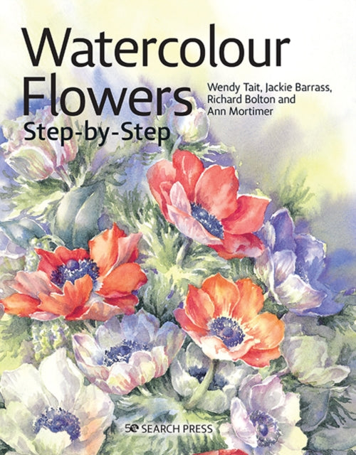 Book cover of: Watercolour Flowers Step-by-Step. By: W. Tait