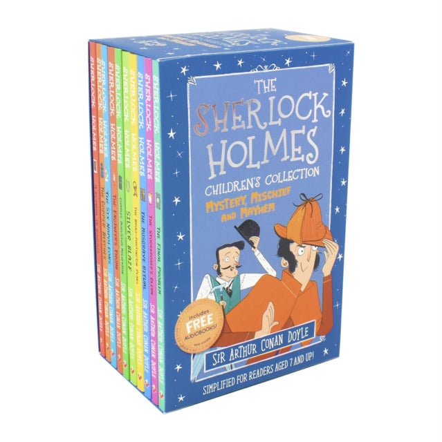 Book cover of: Sherlock Holmes Children's Collection: Mystery, Mischief and Mayhem. By: Arthur Conan Doyle
