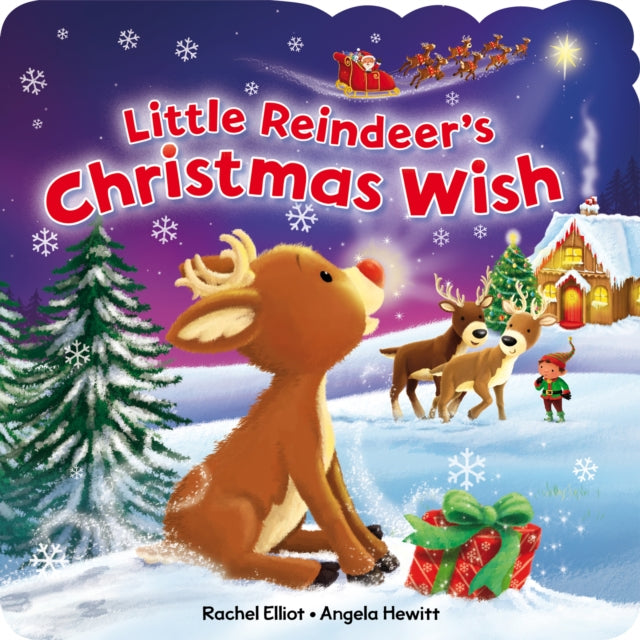Book cover of: Little Reindeer's Christmas Wish. By: Angela Hewitt