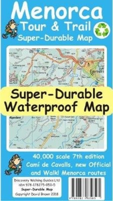 Book cover of: Menorca Tour and Trail Map