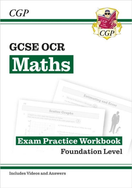 GCSE Maths OCR Exam Practice Workbook: Foundation - includes Video Solutions and Answers 9781782943747 Richard Parsons
