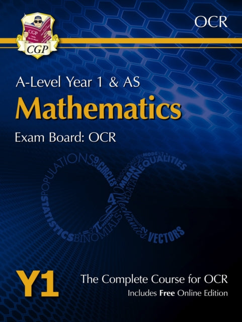 Book cover of: A-Level Maths for OCR: Year 1 & AS Student Book with Online Edition