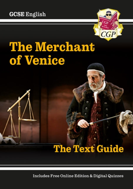 Book cover of: GCSE English Shakespeare Text Guide - The Merchant of Venice includes Online Edition & Quizzes