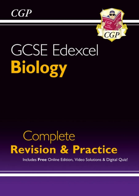 Book cover of: GCSE Biology Edexcel Complete Revision & Practice includes Online Edition, Videos & Quizzes