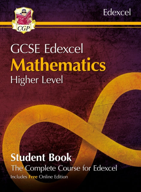 Book cover of: New GCSE Maths Edexcel Student Book - Higher (with fully worked answers and Online Edition)