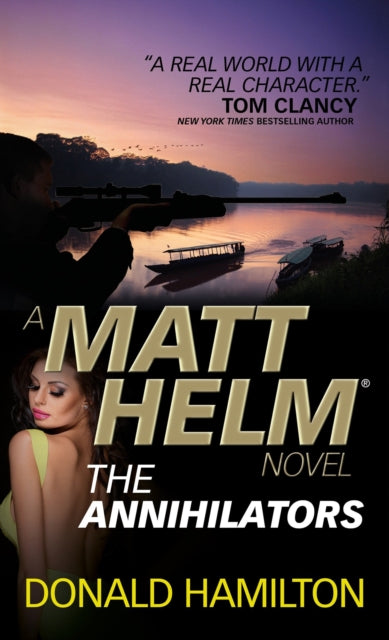 Book cover of: Matt Helm - The Annihilators. By: Donald Hamilton