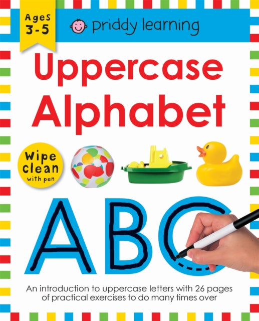 Book cover of: Uppercase Alphabet. By: Roger Priddy