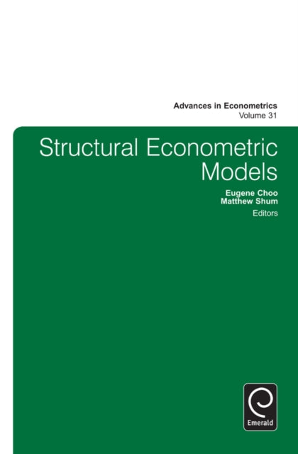Book cover of: Structural Econometric Models. By: Thomas Fomby