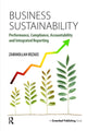 Book cover of: Business Sustainability. By: Zabihollah Rezaee