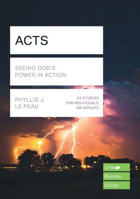 Book cover of: Acts (Lifebuilder Study Guides). By: Phyllis Le Peau