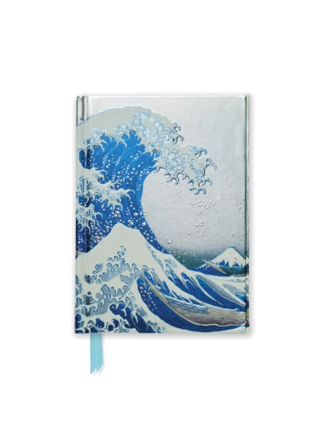 Book cover of: Hokusai: The Great Wave (Foiled Pocket Journal). By: Flame Tree Publishing Staff
