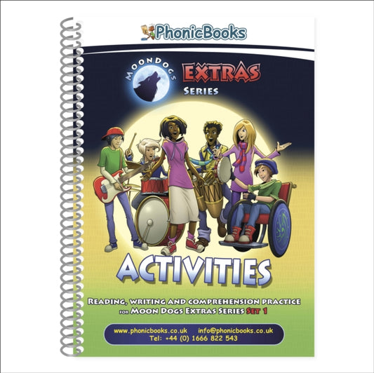 Book cover of: Phonic Books Moon Dogs Extras Activities. By: Phonic Books