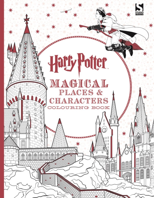 Harry Potter Magical Places and Characters Colouring Book 9781783706006 Warner Brothers