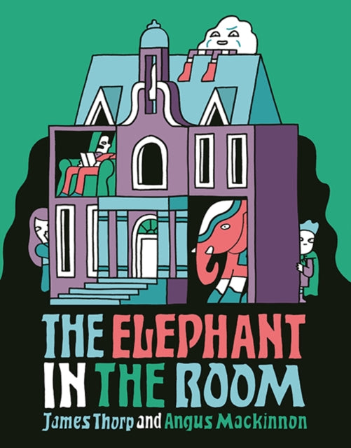 Book cover of: Elephant in the Room. By: James Alan Thorp