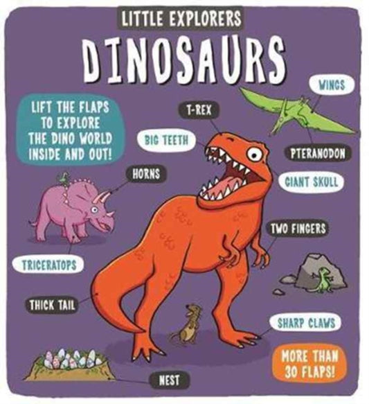 Book cover of: Little Explorers: Dinosaurs. By: Dynamo Ltd.