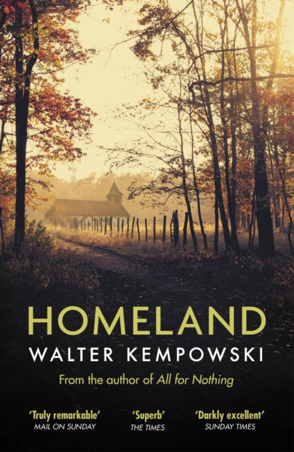 Book cover of: Homeland. By: Walter Kempowski