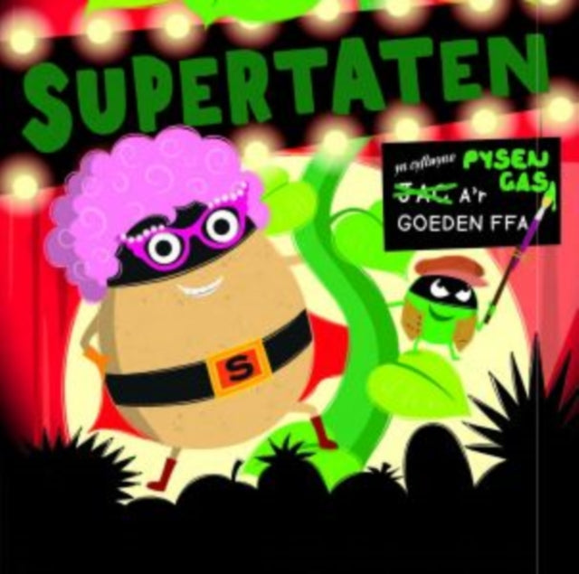 Book cover of: Supertaten yn Cyflwyno Jac a'r Goeden Ffa. By: Sue Hendra
